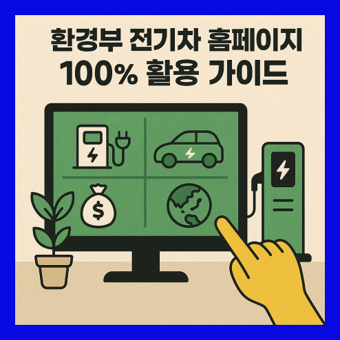환경부 전기차 홈페이지, 보조금과 충전소 찾기 활용 가이드