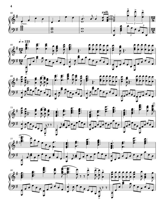 케데헌(케이팝 데몬 헌터스) 골든 악보