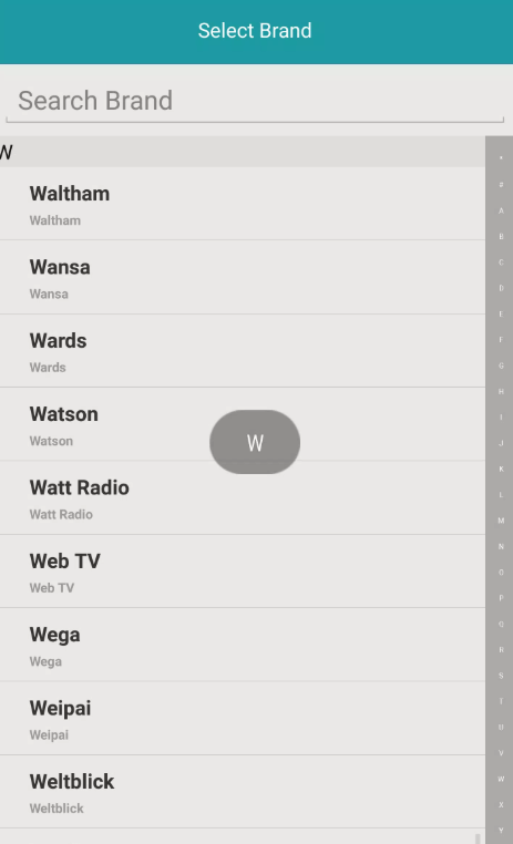 리모컨 어플 5종 비교