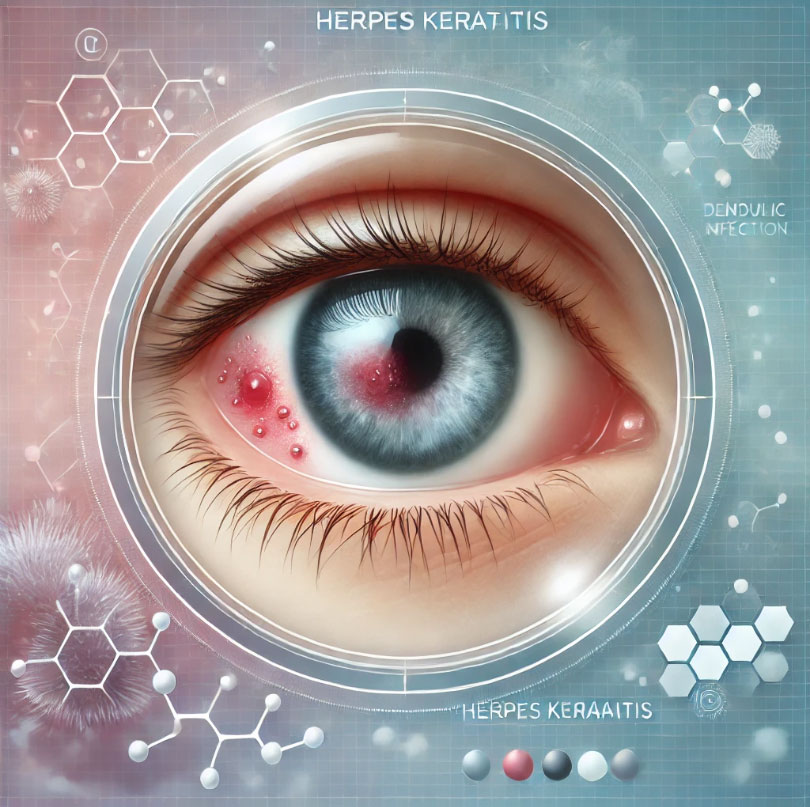 헤르페스 각막염 전염 여부 - 원인, 완치, 재발, 예방 방법