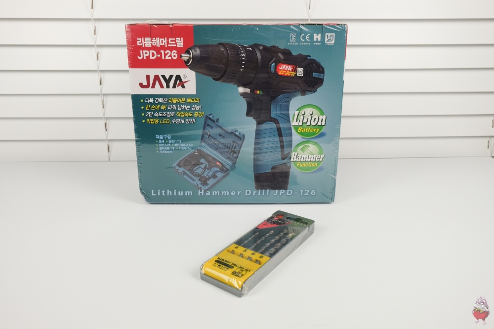 가성비 끝판왕 가정용 자야 무선 충전 드릴 해머드릴 추천 JPD-126 드라이버