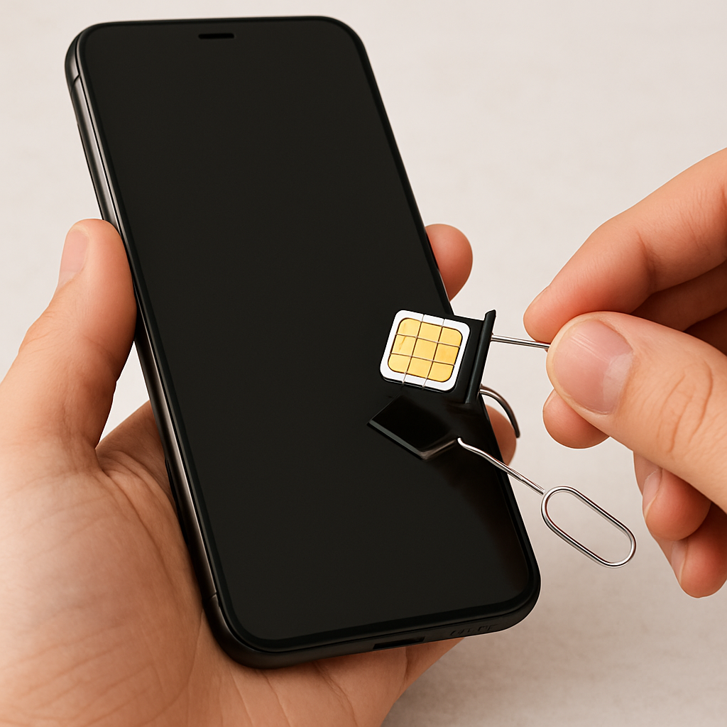 유심칩 교체방법