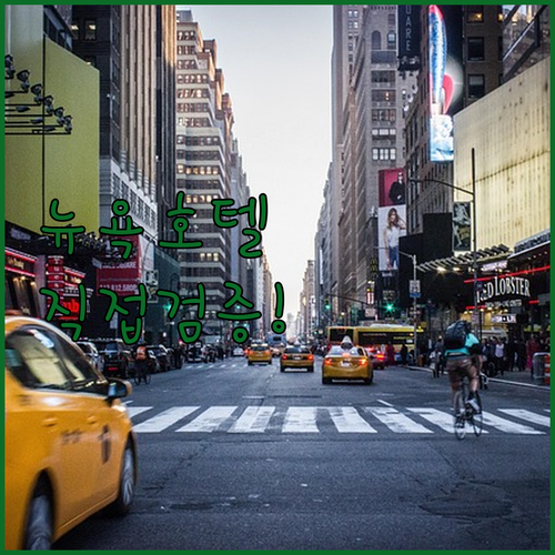 직접 확인한 뉴욕 다운타운 호텔 특징..