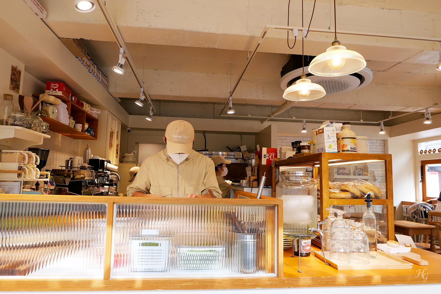 수유 디저트 맛집 선데이 베이글 Sunday Bagel 내부