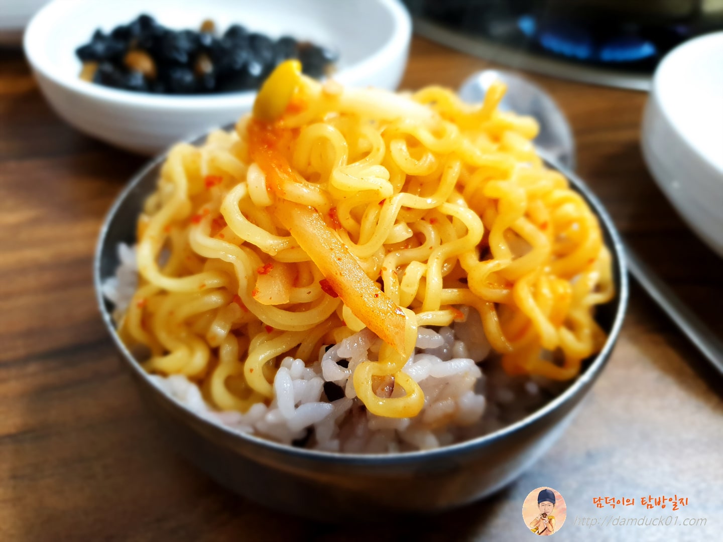 라면 먼저 건저 먹기