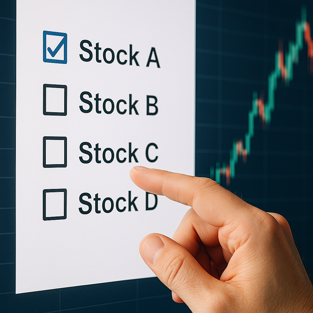 주식종목 선택법 이미지