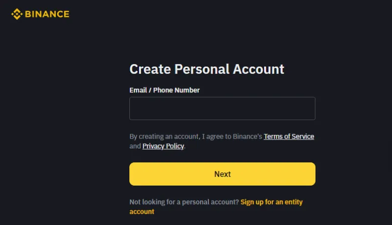 바이낸스 거래소 가입 방법