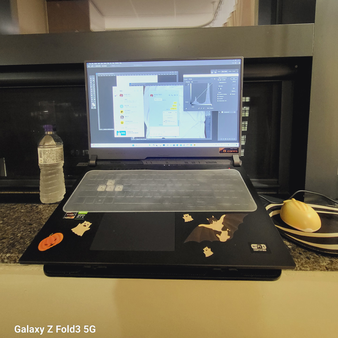 병간호 하면서 작업 일의 연장 이미지