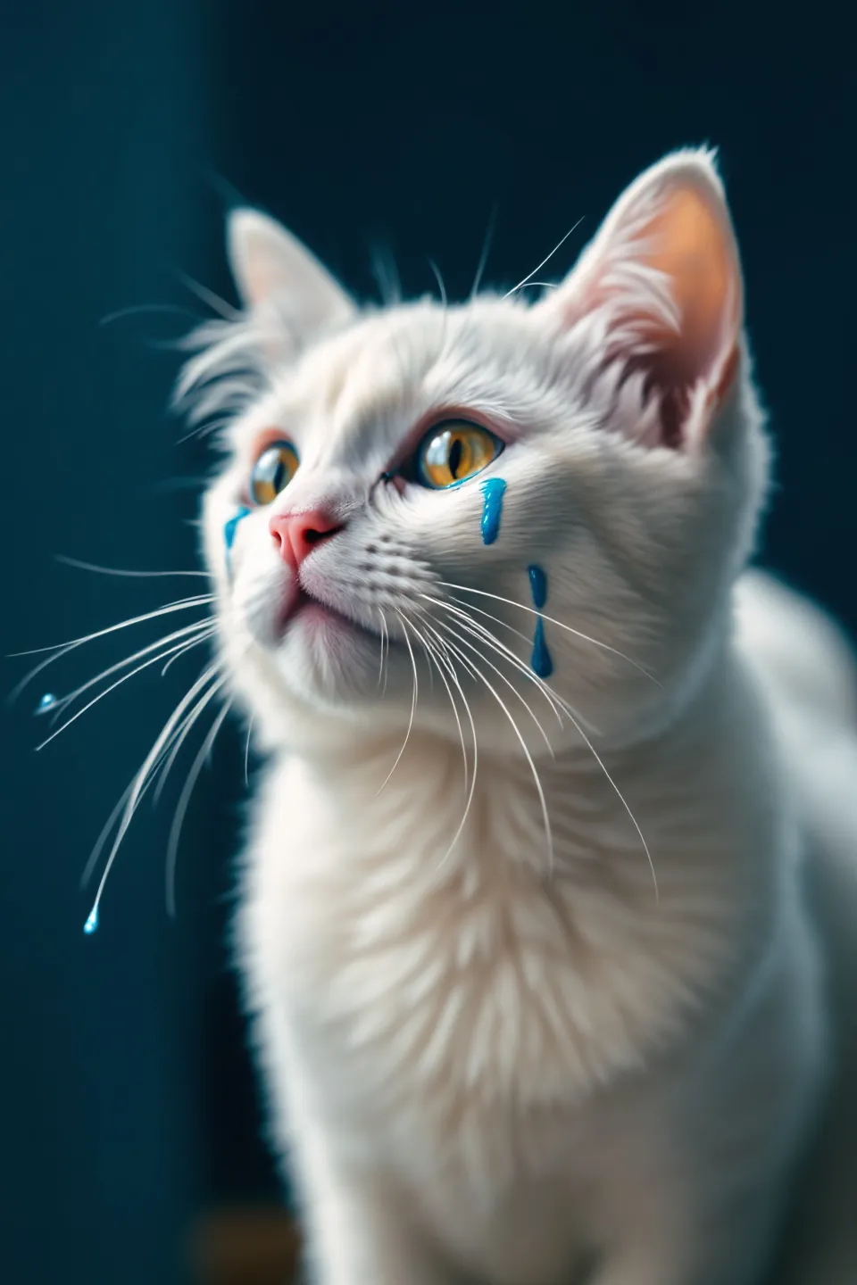 고양이 눈물 자국의 주요 원인