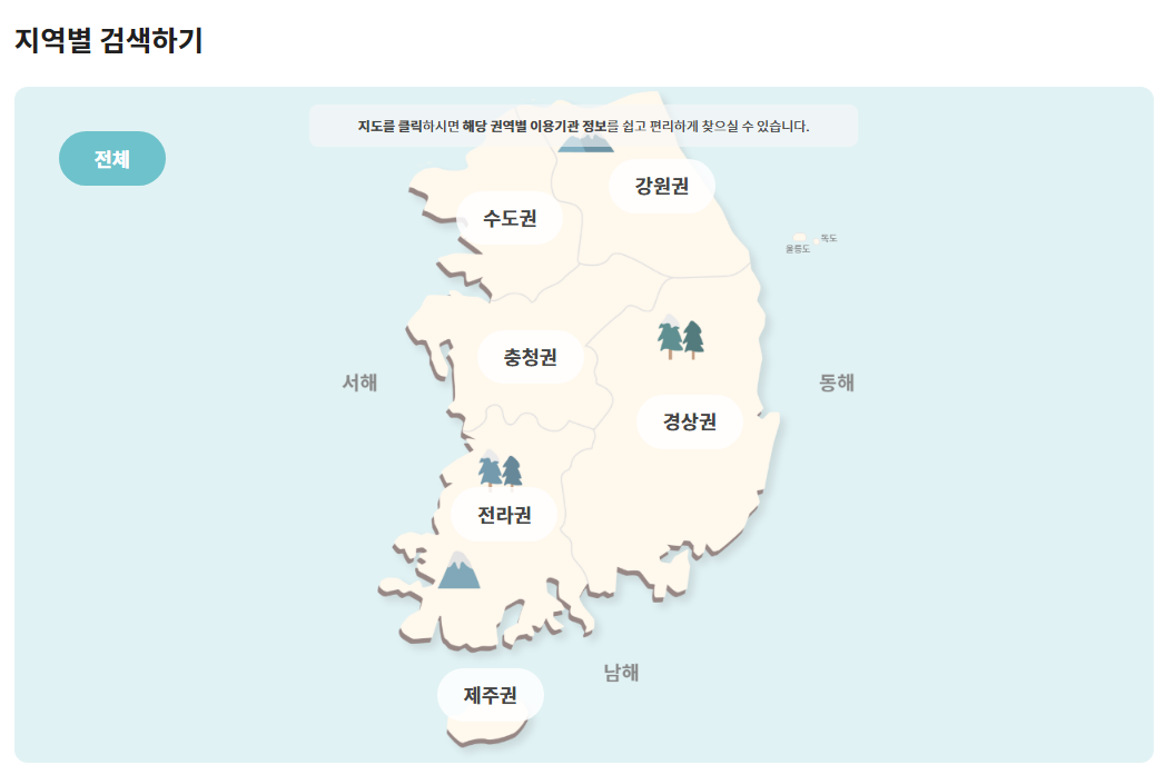 산림 바우처 사용처 조회 방법