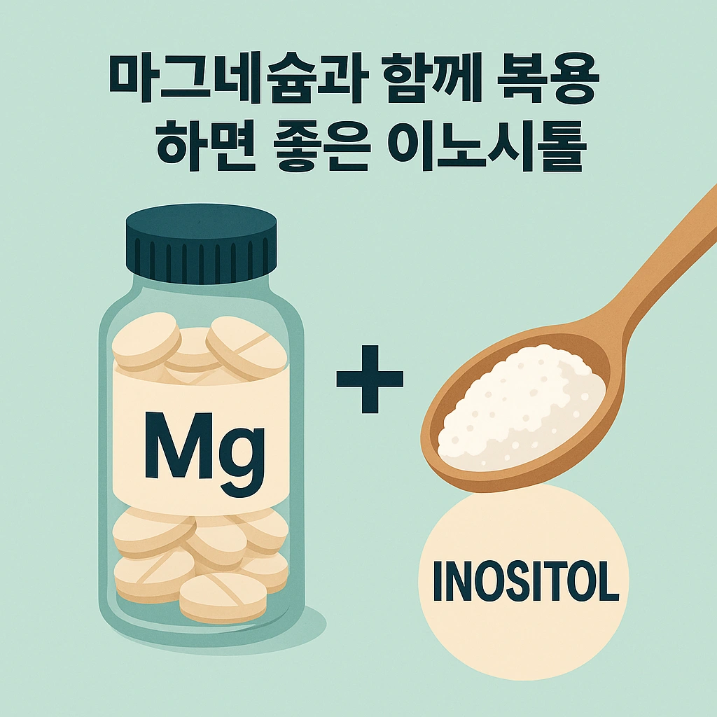마그네슘과 함께 복용하면 좋은 이노시톨