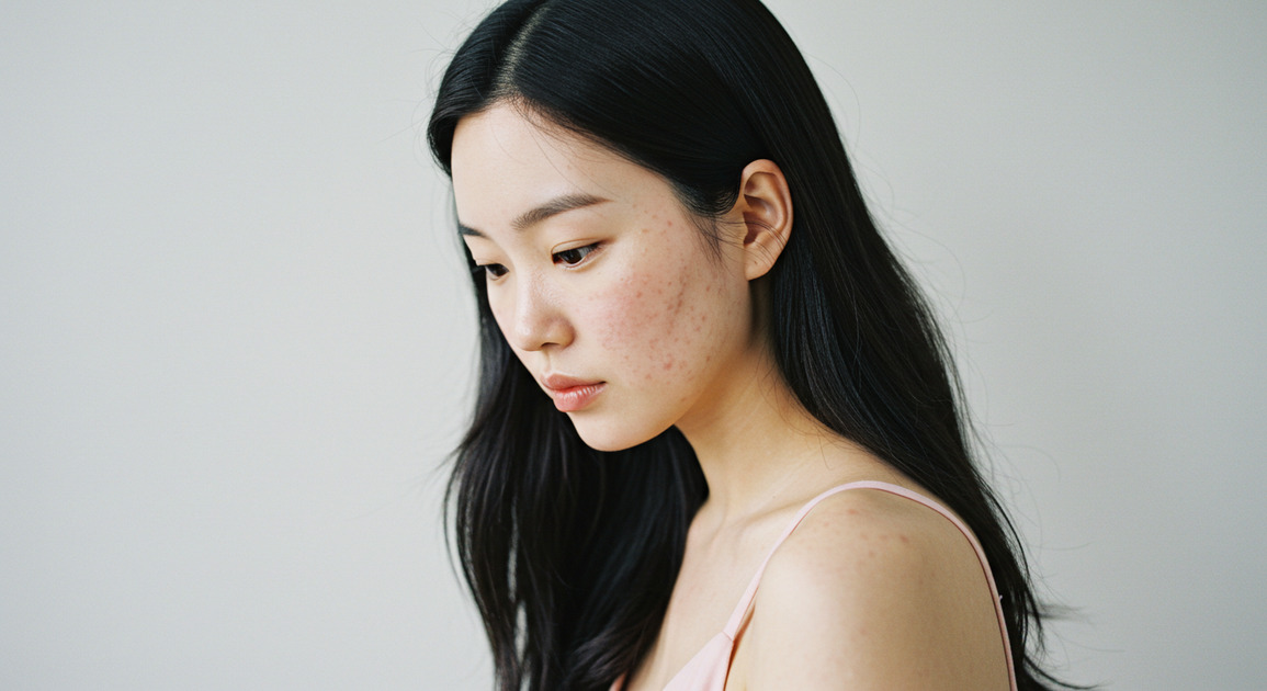 ์ด๋ฏธ์ธ ๋จผ์ง ๋๋ฌธ์ ํผ๋ถ ํธ๋ฌ๋ธ์ด ๋๋ฒ๋ฆฐ ์ฌ์ฑ์ด๋ฏธ์ง