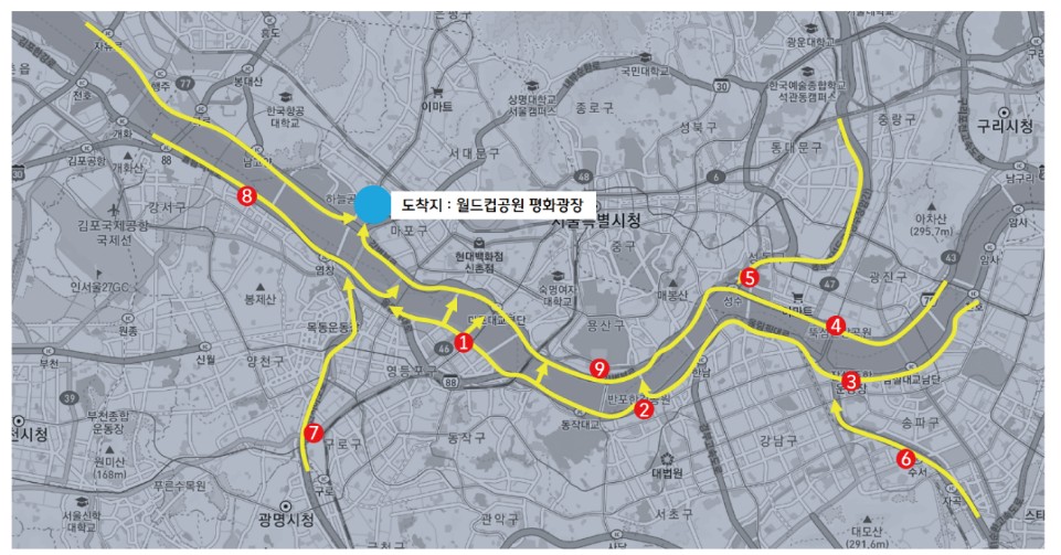 2025 서울자전거대행진 일정·코스·교통통제