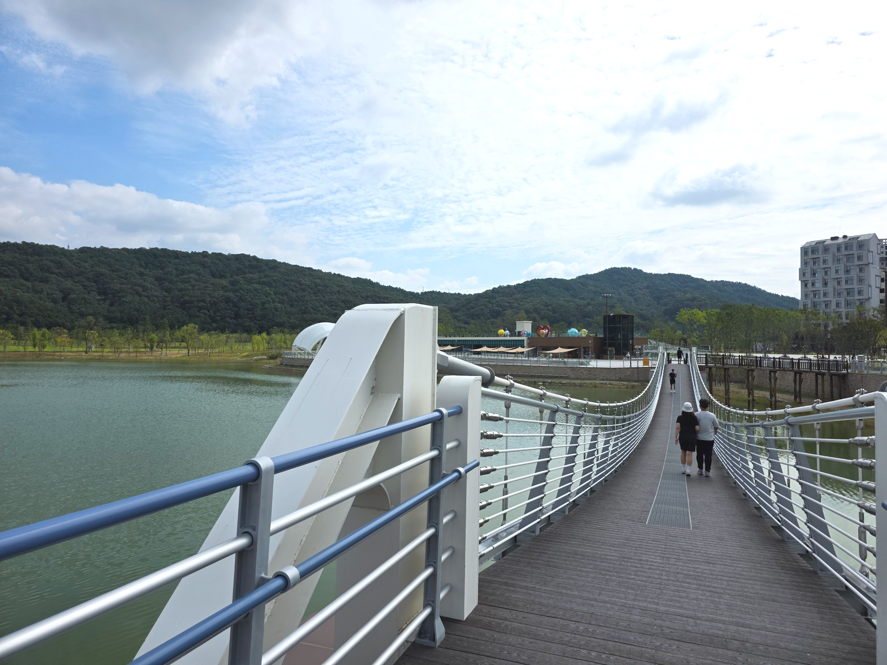 갑천생태호수공원 도안호수공원 주차 주차비 카페 화장실 01