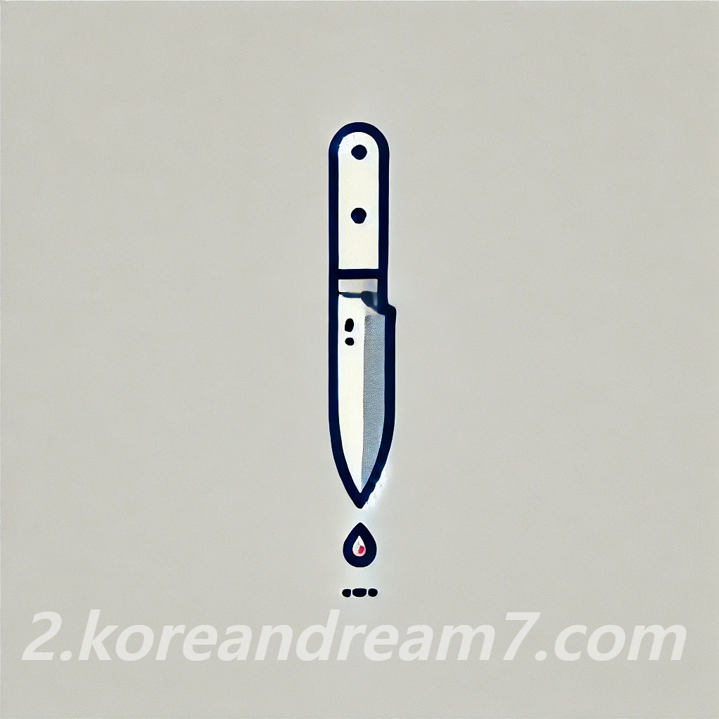 칼로찌르는꿈해몽