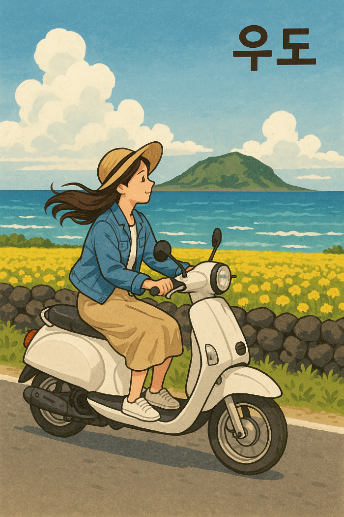 우도 여행할때 스쿠터