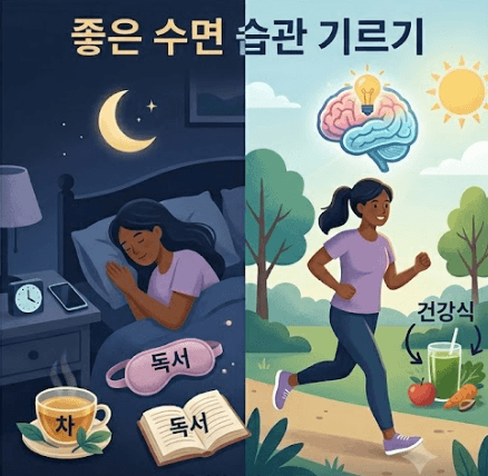좋은 수면 습관 기르기