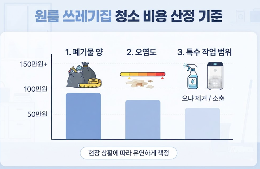 쓰레기집 청소