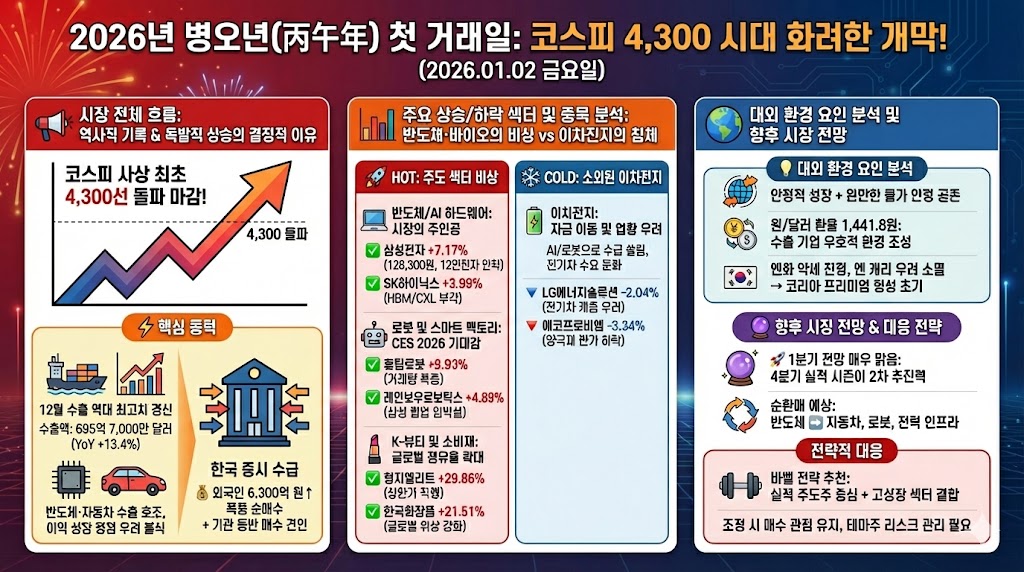 축포 터진 병오년 첫날