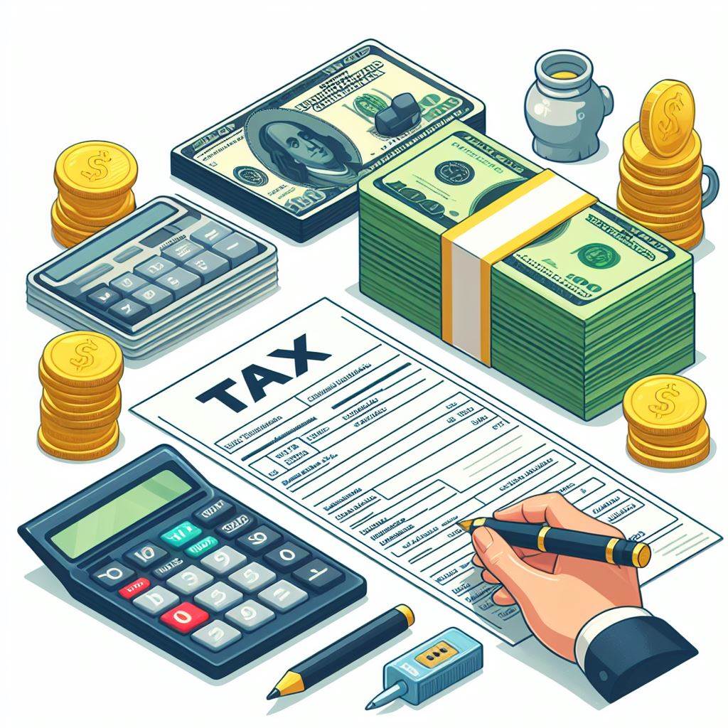 세금 납부 아이콘