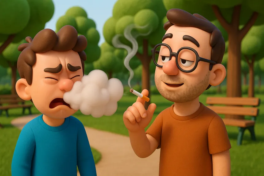 간접흡연의 피해