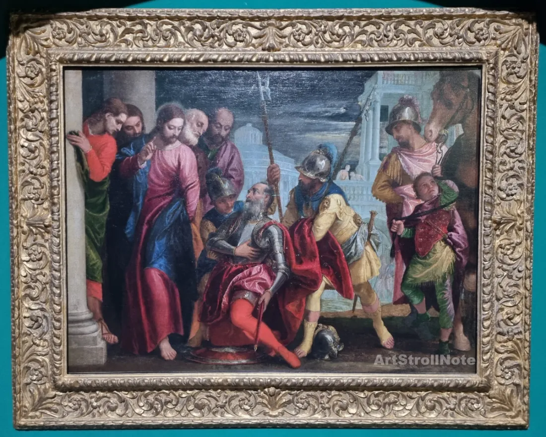 Paolo Veronese - Christ and the Centurion - ArtStrollNote