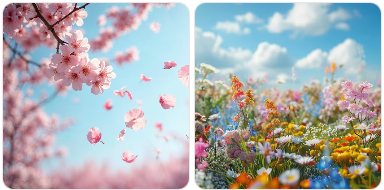 꽃이 핀 봄사진