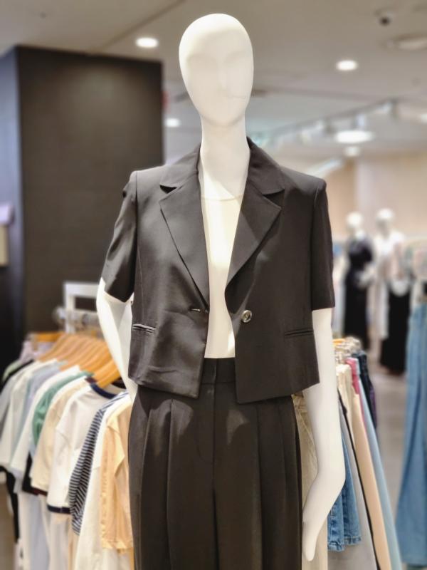 단하루 원데이 온앤온 베이직 크롭 셋업자켓 JW2MJ632