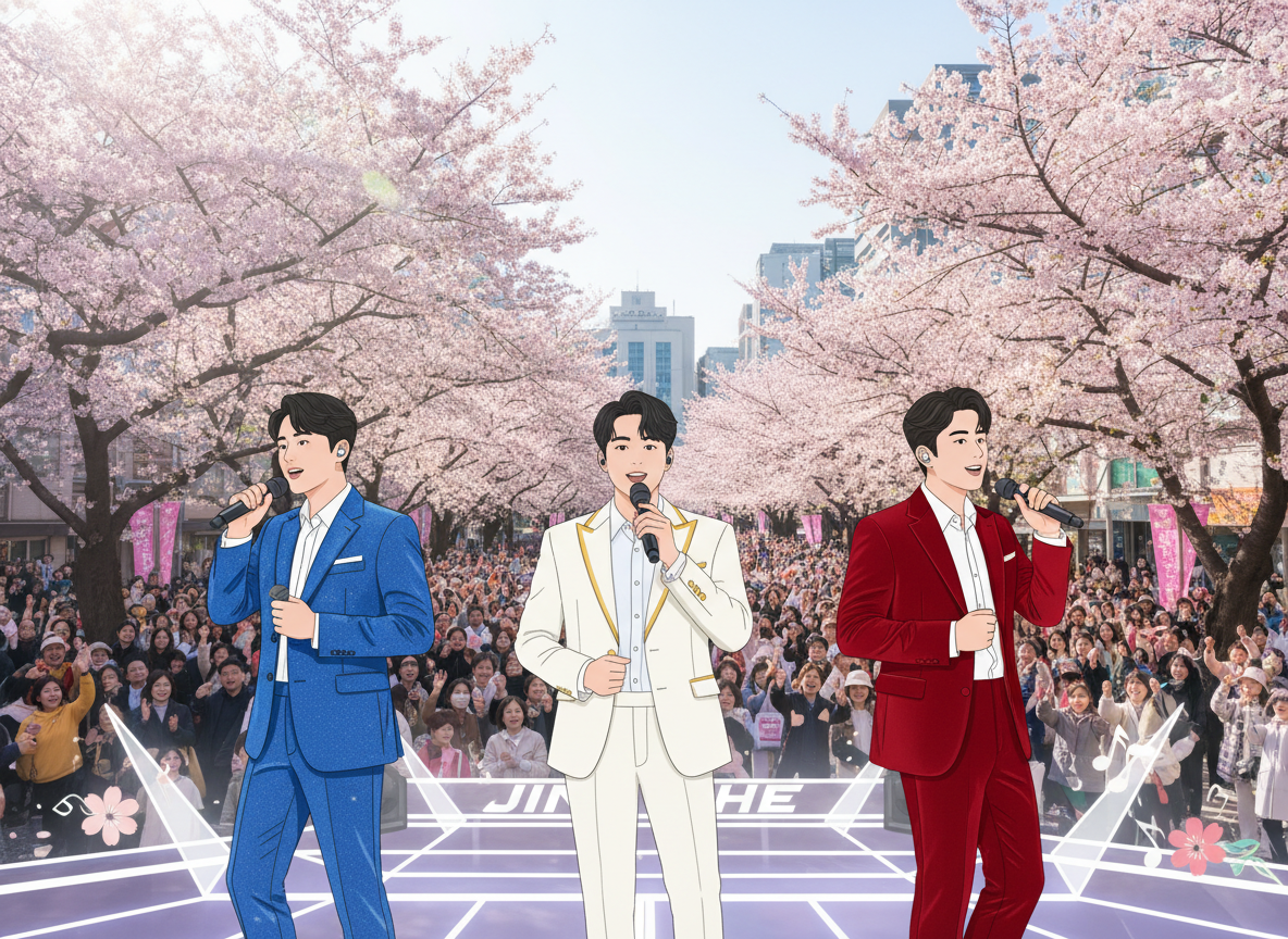 2026 진해 군항제 기간 트롯데이 가수 미스터트롯 TOP7 티켓 예매 날짜