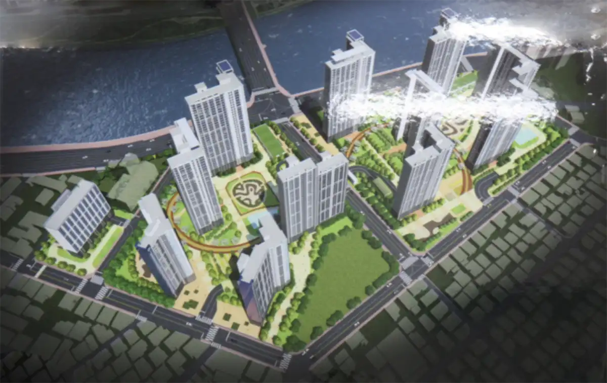 수영1구역-재개발-사업대상지-1534세대-아파트-조감도