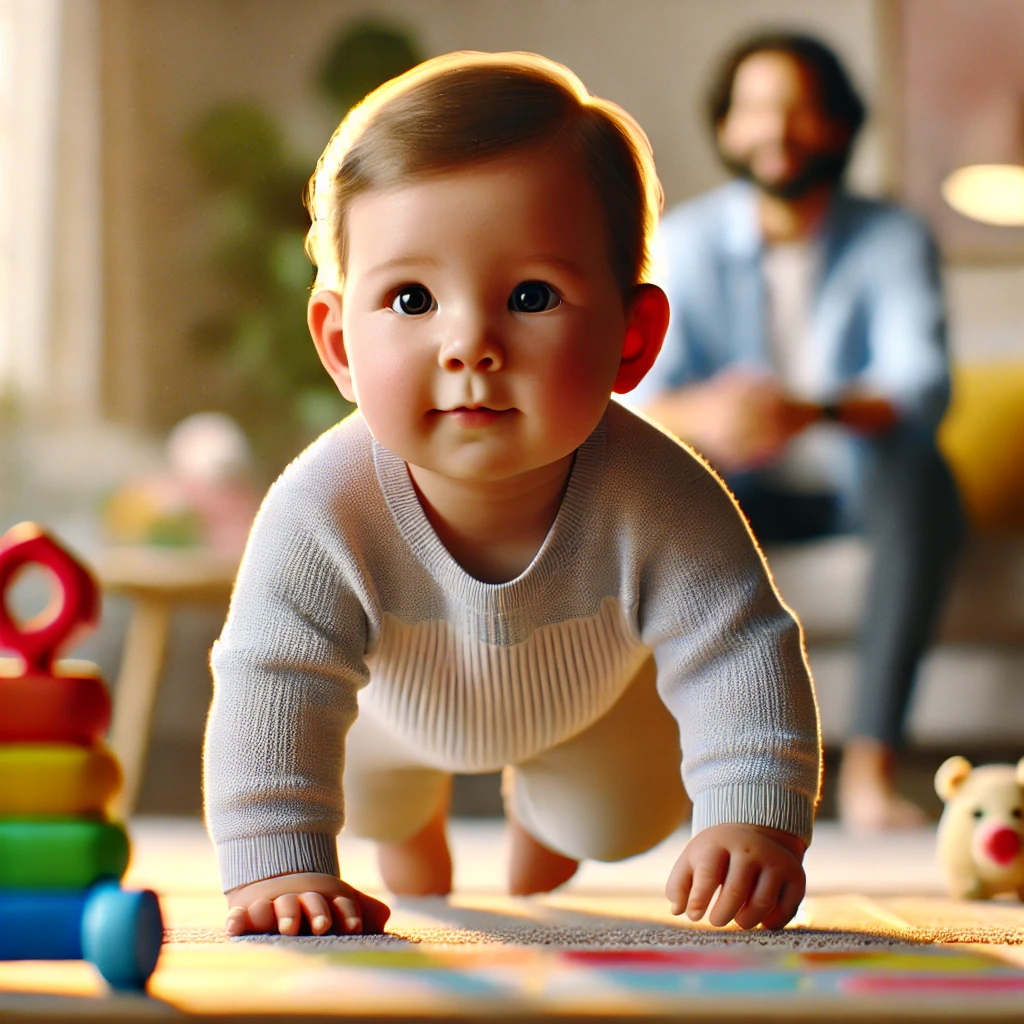 돌 아기의 첫걸음 발달