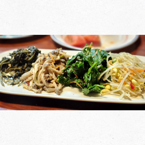 8월 제철나물 모둠 여름 건강식