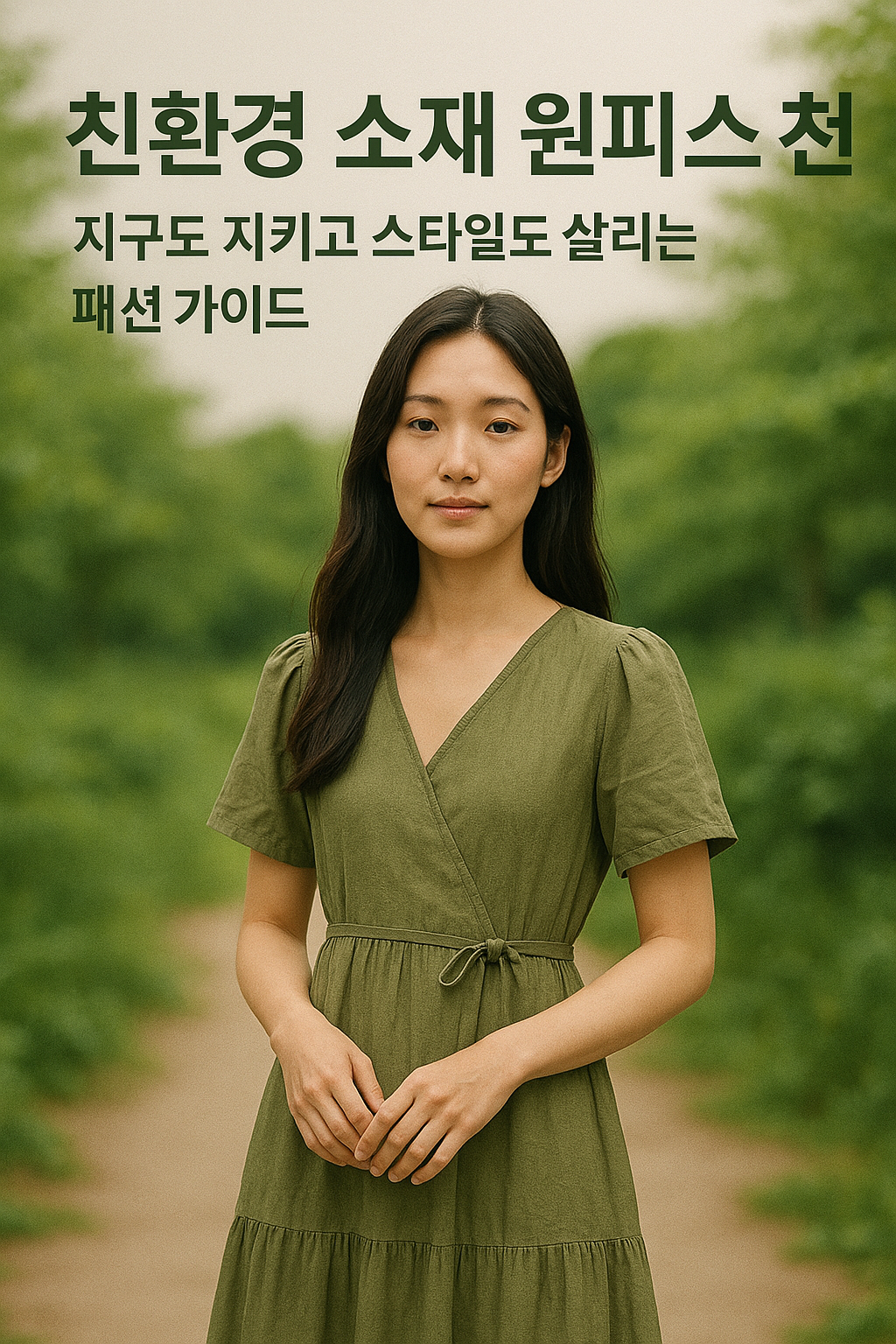 친환경 소재 원피스