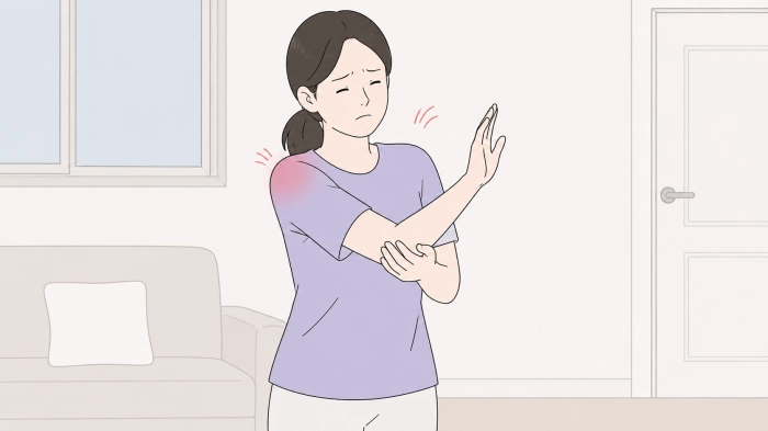오십견 증상