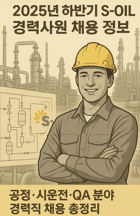 2025년 하반기 S-OIL(에쓰오일) 경력사원 채용 정보