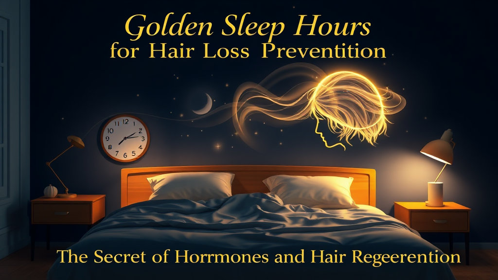 탈모 예방의 황금 수면 시간