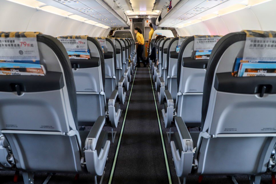 대만항공 기내 사진