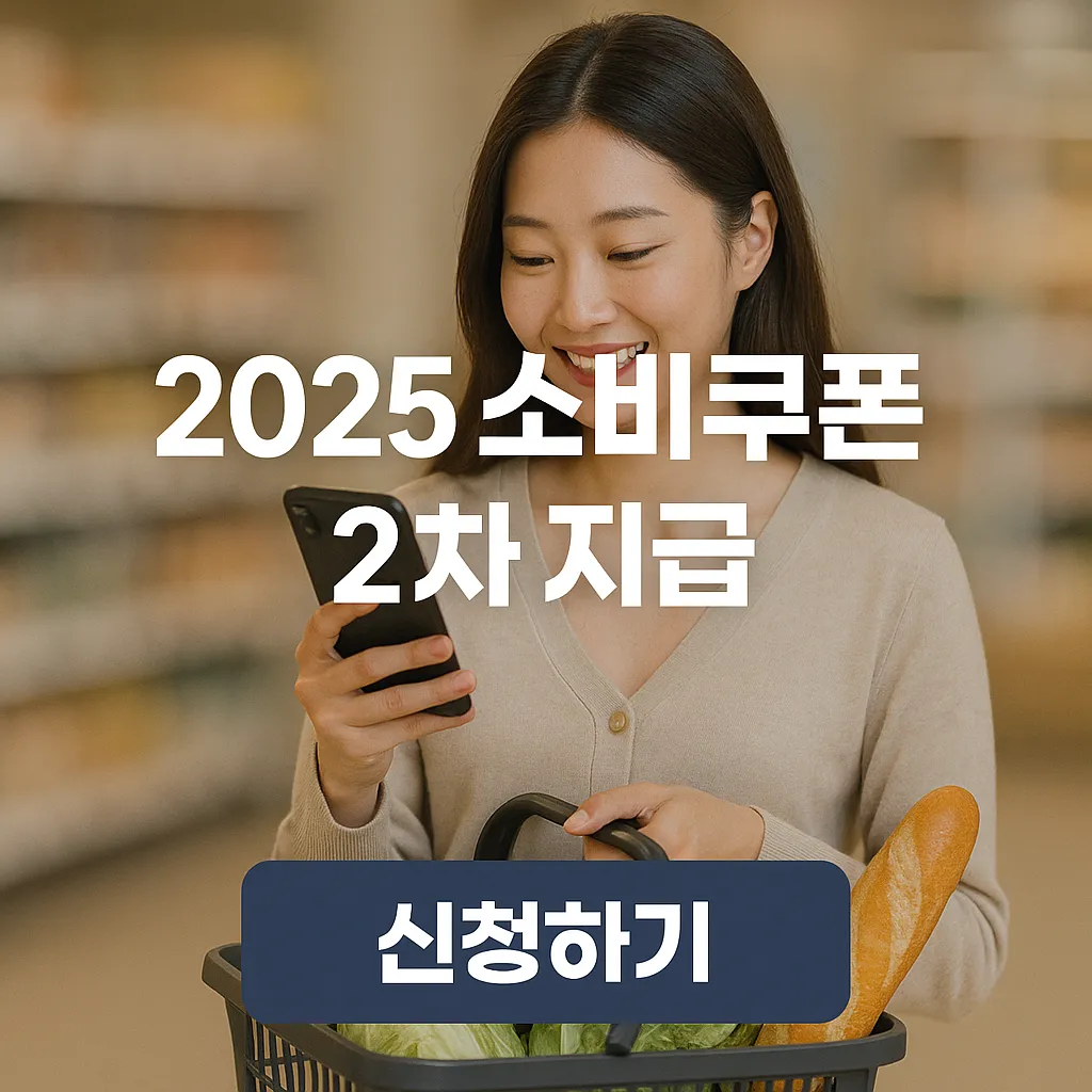 2025 민생회복 소비쿠폰 2차 지급