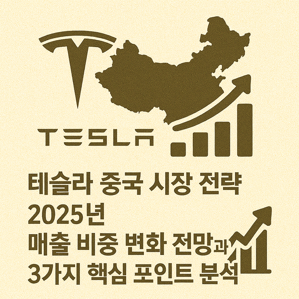 테슬라 중국 시장 전략: 2025년 매출 비중 변화 전망과 3가지 핵심 포인트 분석 📈