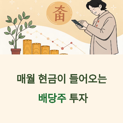 배당주 투자로 월급처럼 돈 벌기