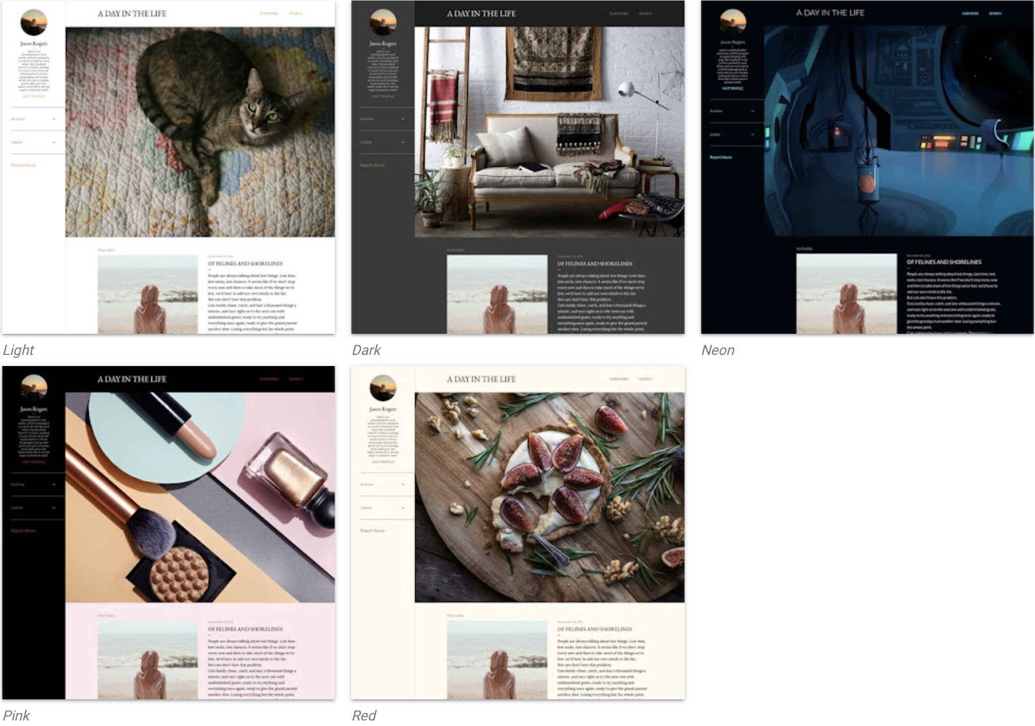 블로그스팟-테마-Soho