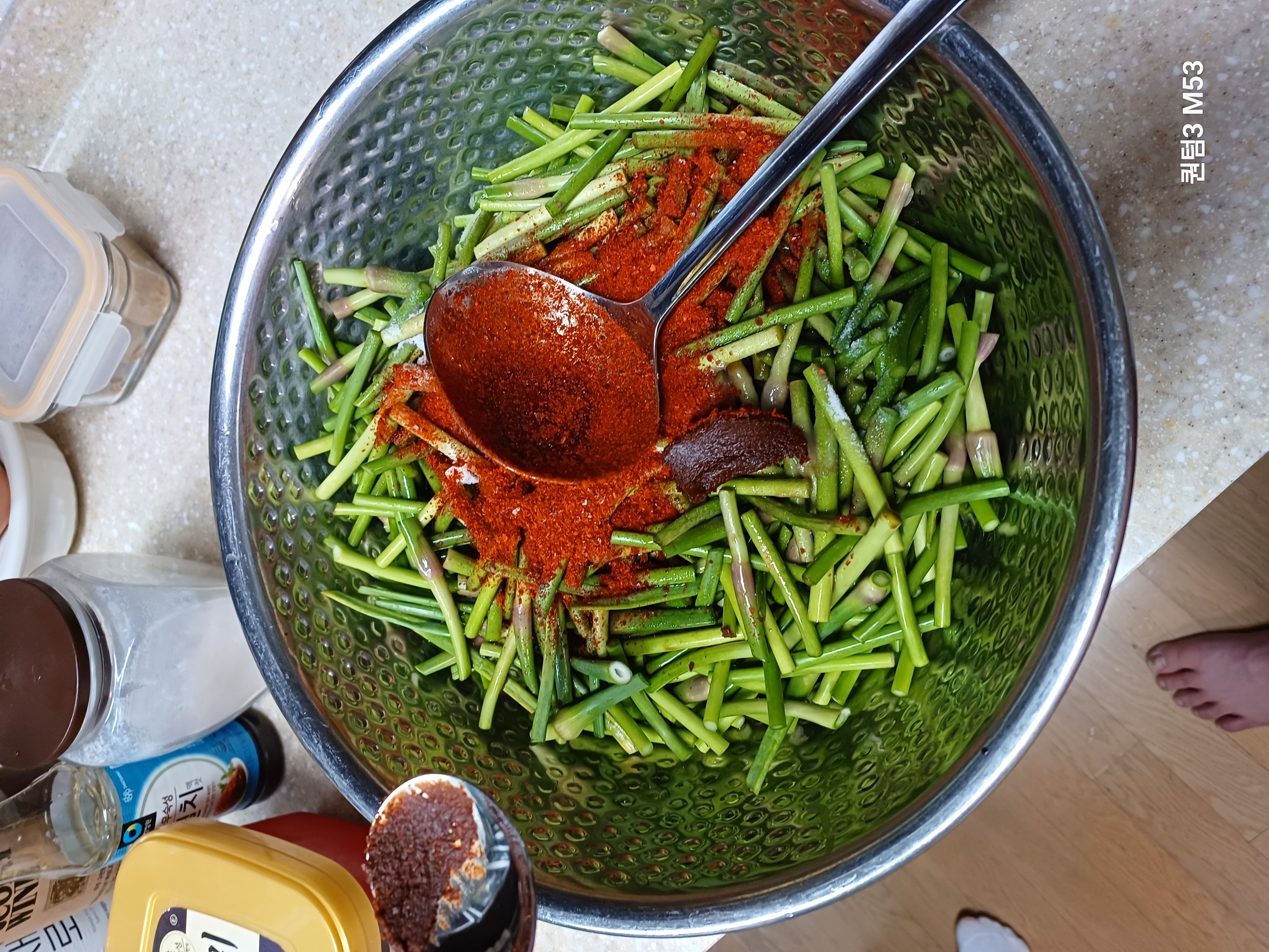 집에서 쓰는 국자