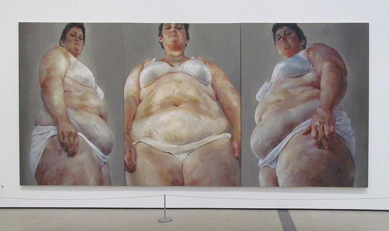 Jenny Saville
Strategy, 1994. Oil on canvas. Broad