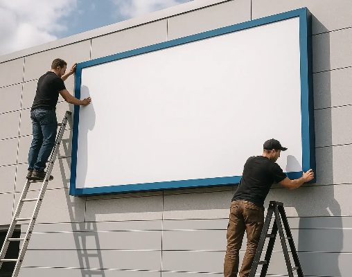 외부 간판 설치 신고 꼭 해야 하나요? – 신고 대상과 과태료 기준 총정리