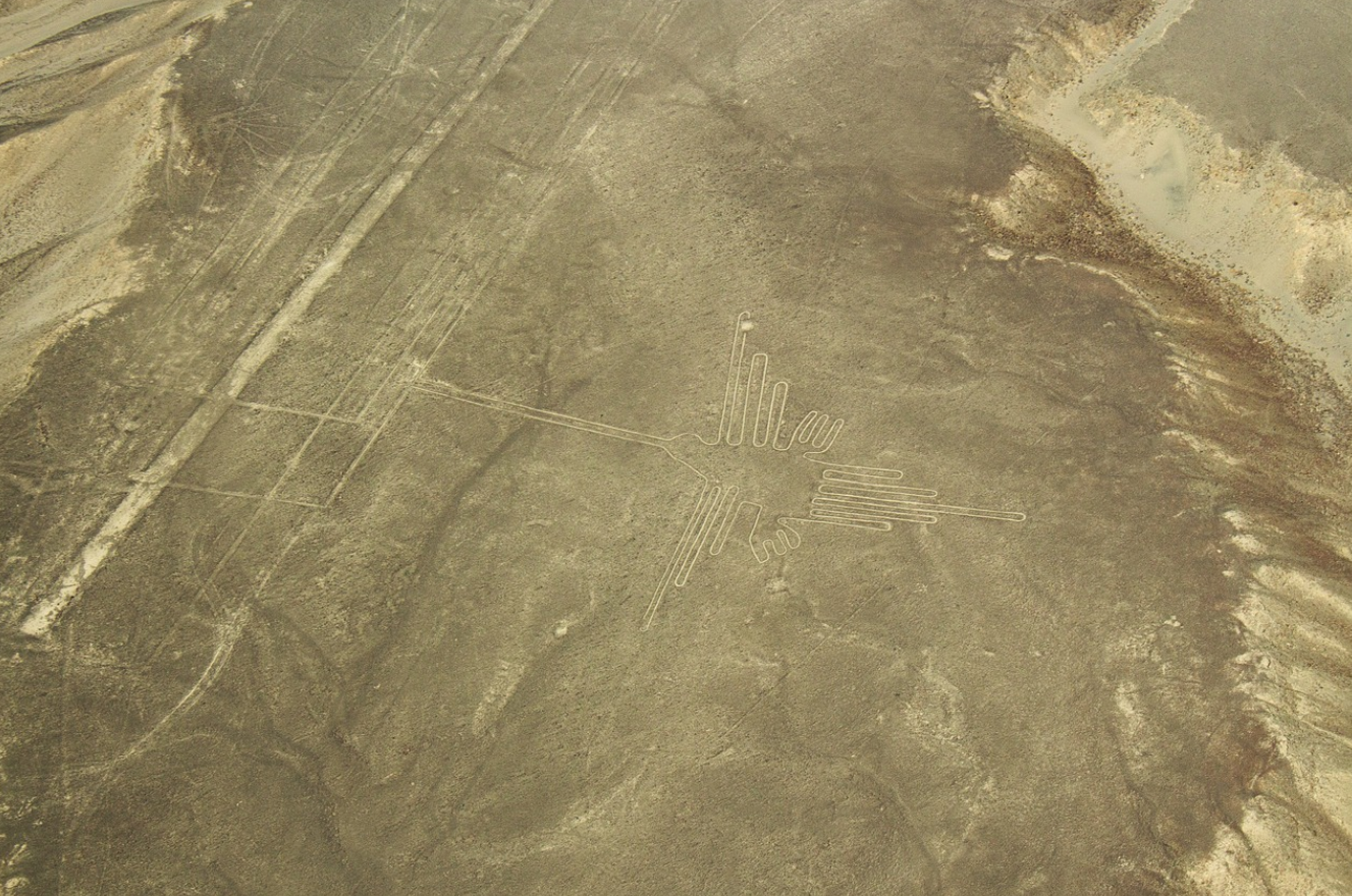 비행으로 촬영된 나스카 라인