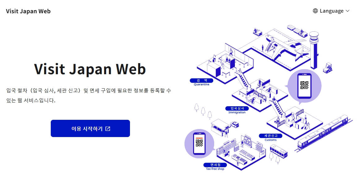일본여행 비짓제팬 사용법 총정리