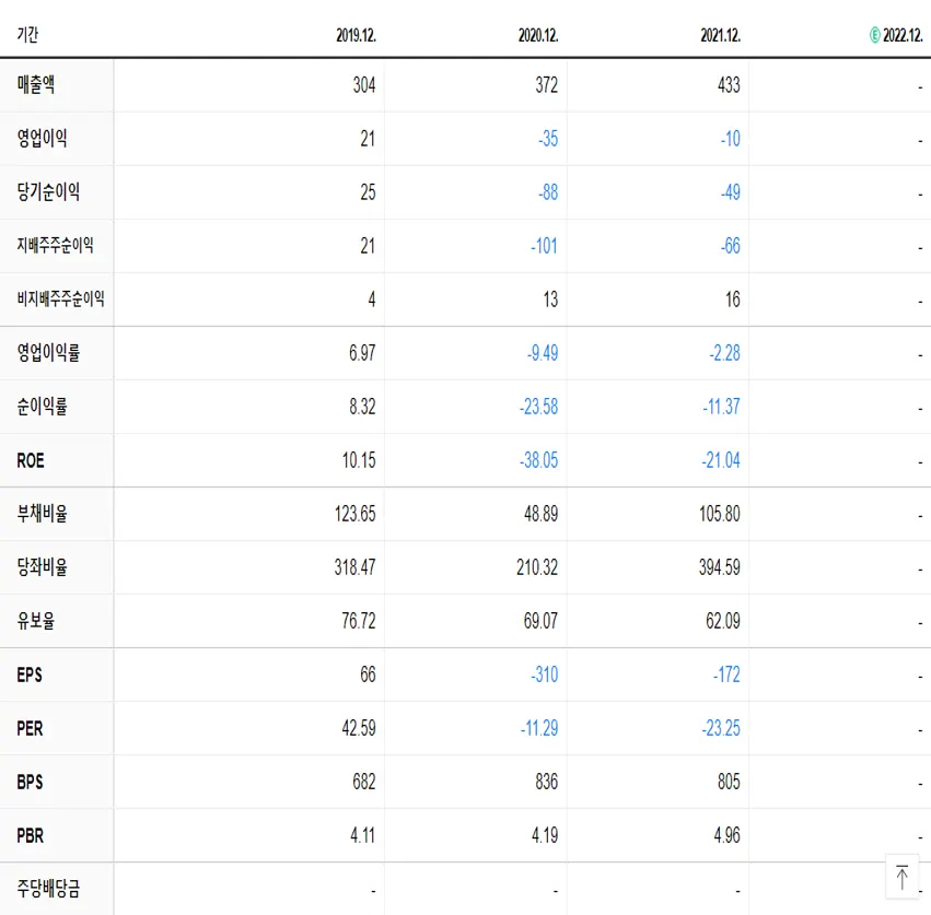라온시큐어 재무제표