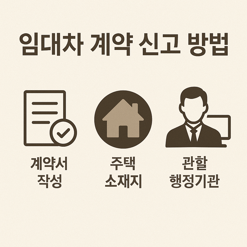 홈택스로 임대차 계약신고 하는 방법 완전 정리!