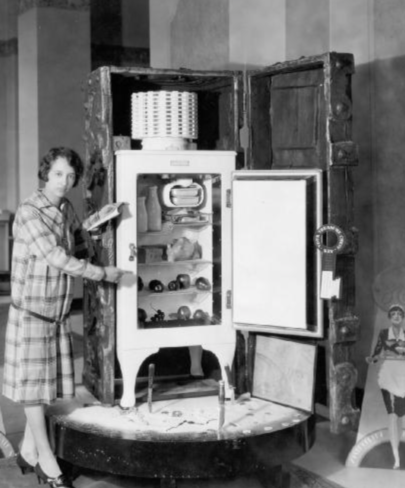 1927년 가정용 냉장고
