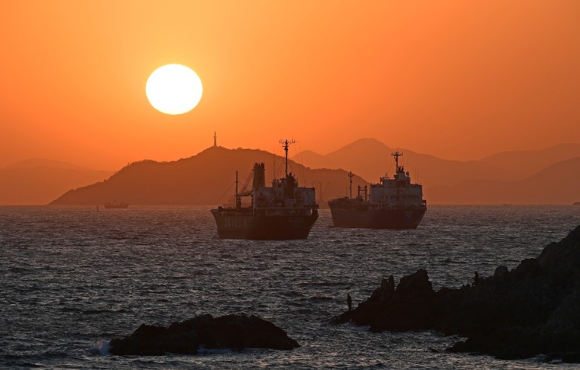 흰여울마을 바다